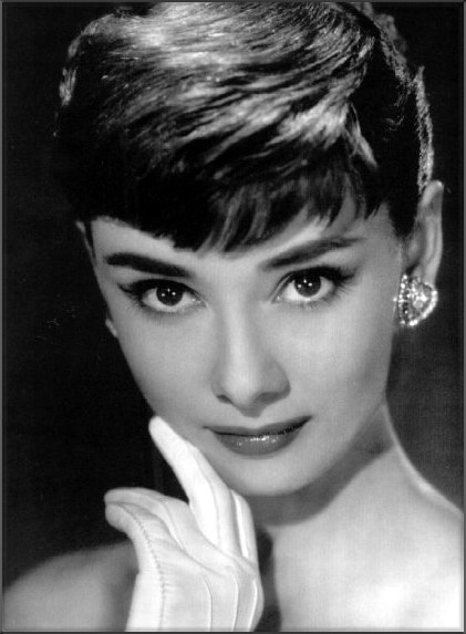 The beautiful Audrey Hepburn
